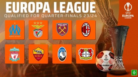 qualified teams for the europa league 2023 24 quarter finals besoccer