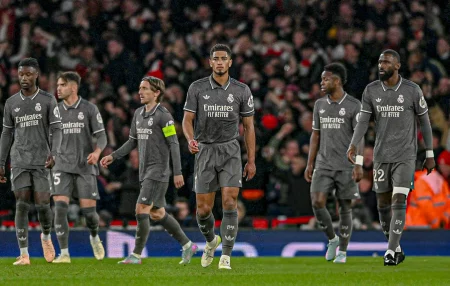 Real Madrid beaten